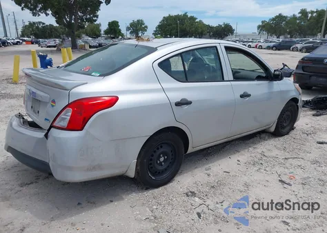 2015 Nissan Versa 1.6 S+ из США, поврежденный, VIN 3N1CN7AP6FL815224
